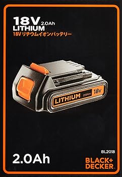 Amazon | ブラックアンドデッカー(BLACK+DECKER) リチウムイオン